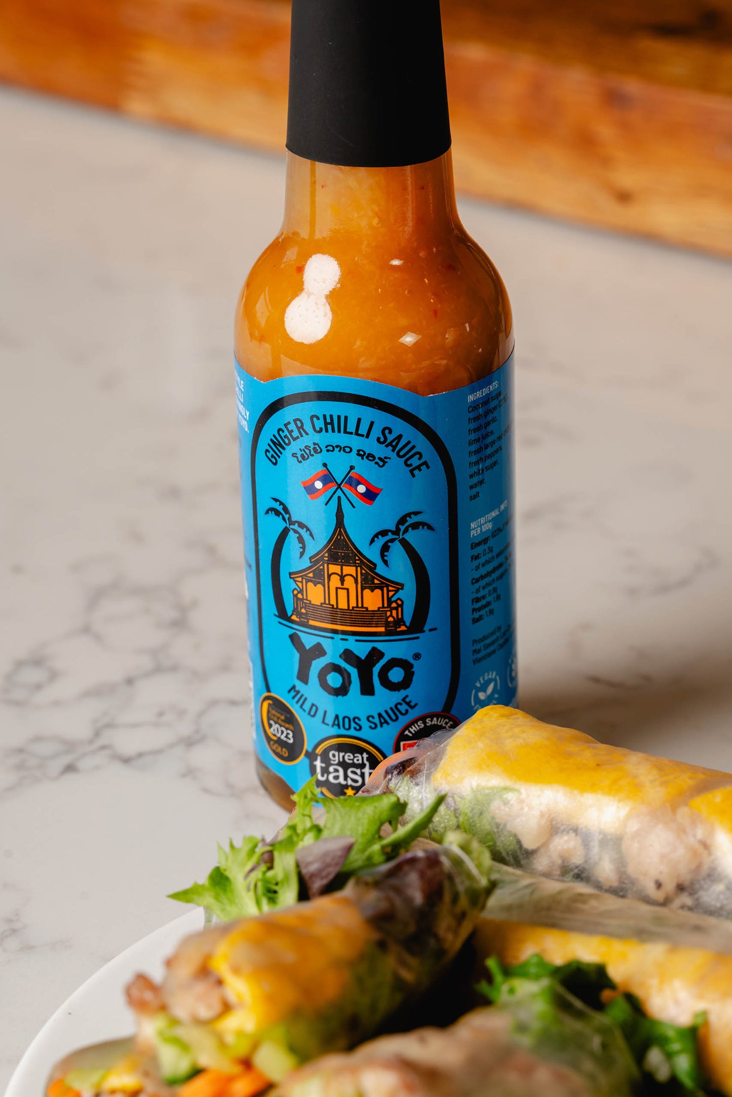 “MILD”
YOYO GINGER CHILLI SAUCE