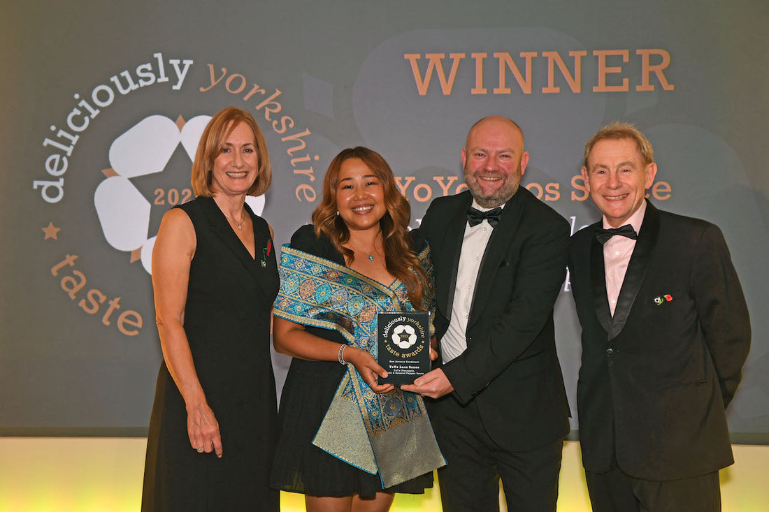 YoYo Laos Sauce Celebrates Double Success at the 2025 Deliciously Yorkshire Taste Awards