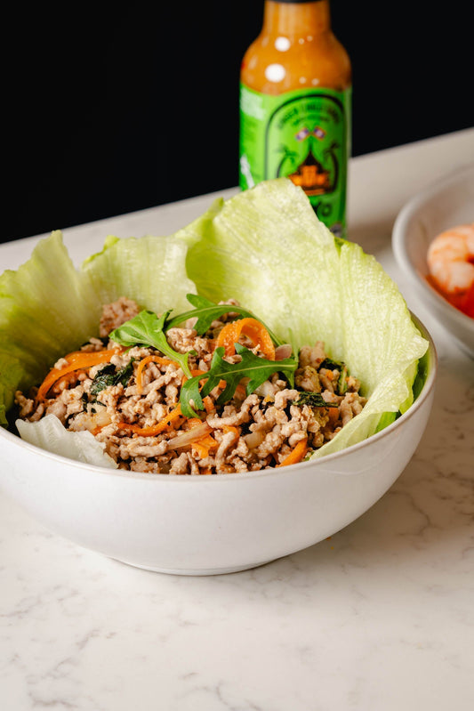 Pork Laab with Salad