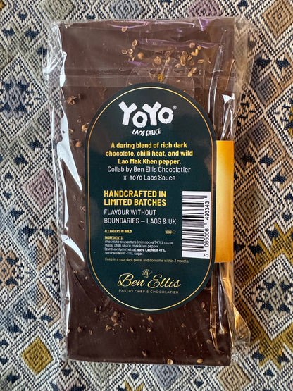 Dark Lao Chilli Chocolate - YoYo x Ben Ellis Chocolatier