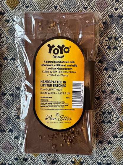 Milk Lao Chilli Chocolate - YoYo x Ben Ellis Chocolatier